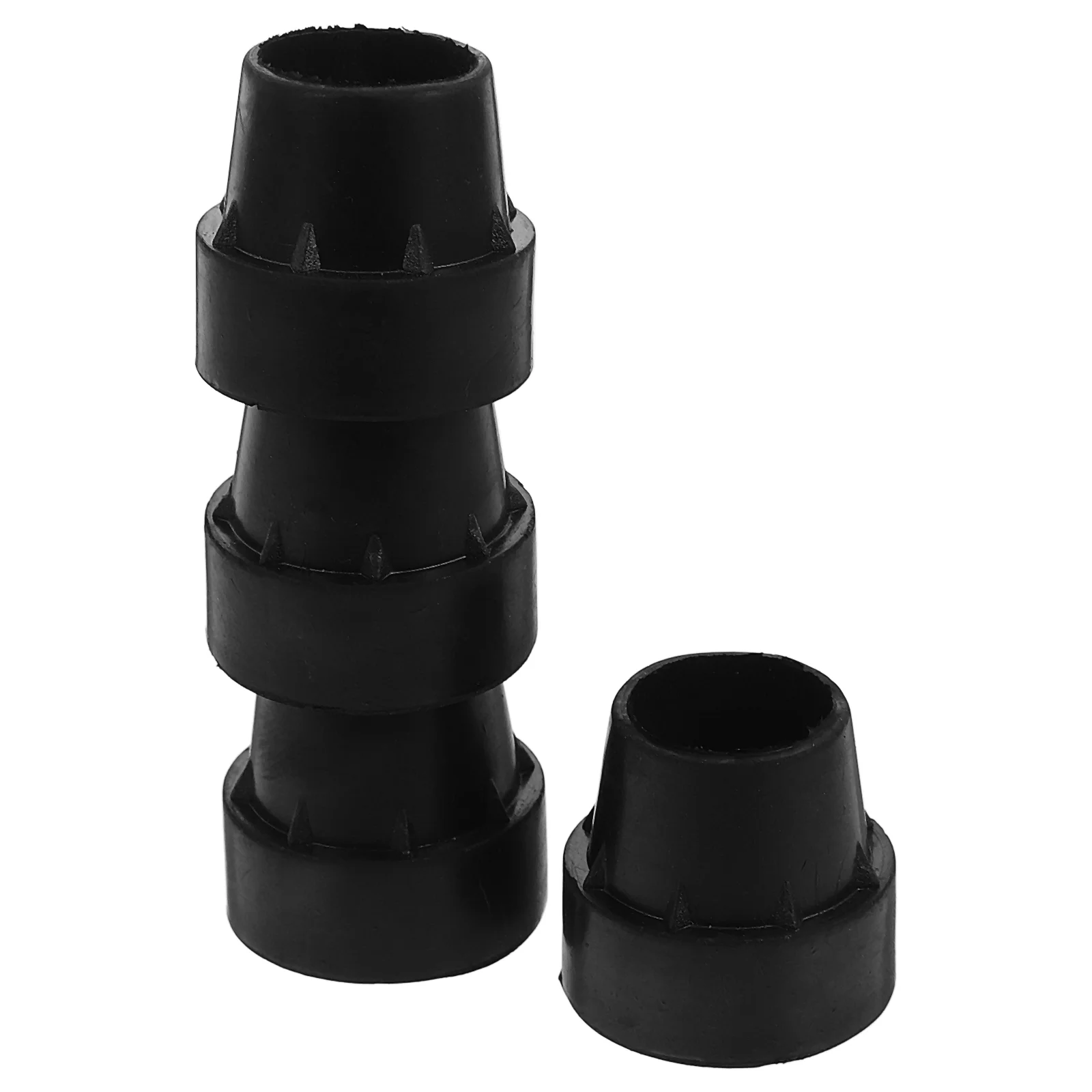 

4 Pcs Boots Small Trampoline Covers Component Pole Caps Rubber End Mini Leg Parts