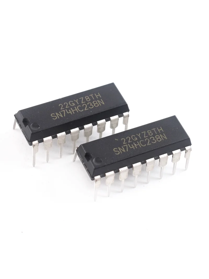 5pcs New CD74HC238E 74HC238 DIP16 3 to 8 Line Decoder/Signal Separator