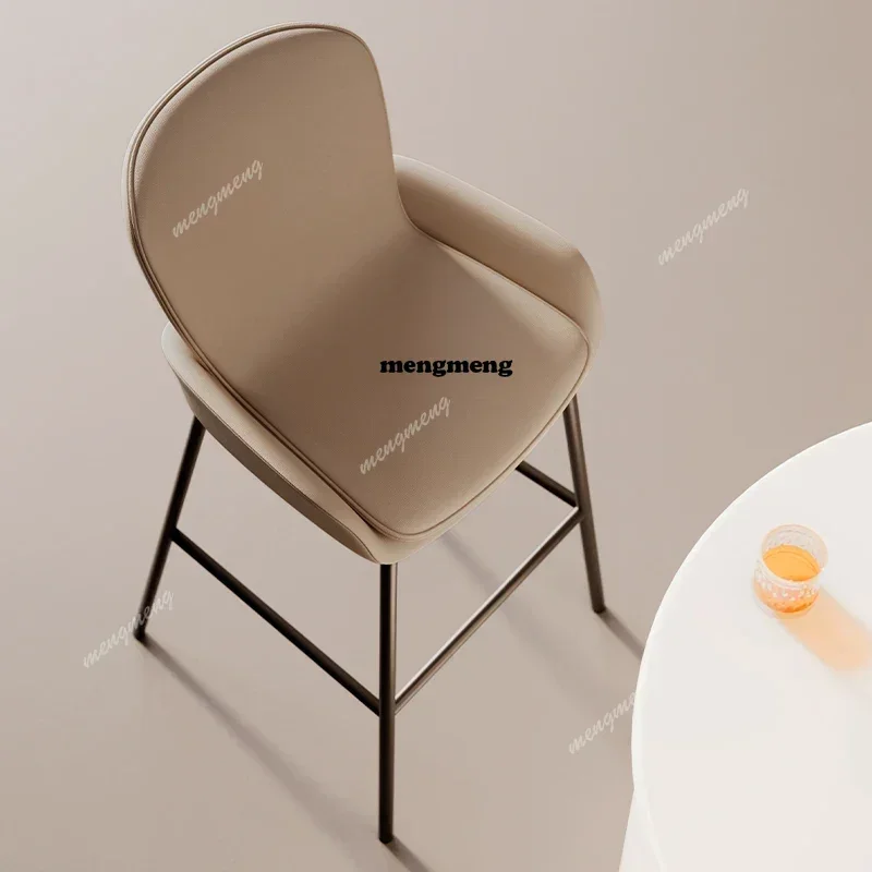 AB03  Nordic Outdoor Barhocker Home Minimalist Furniture Iron Art Luxury Kitchen Bar Stools Industrial Italian Design Dining Cha