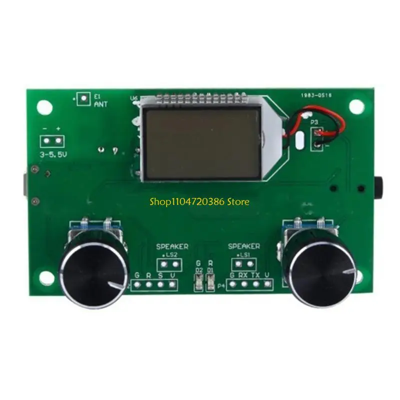 DSP PLL Digital Stereo FM Radio Receiver Module Board FM Digital Radios Receiving Module 50Hz-18KHz for DIY Electronics