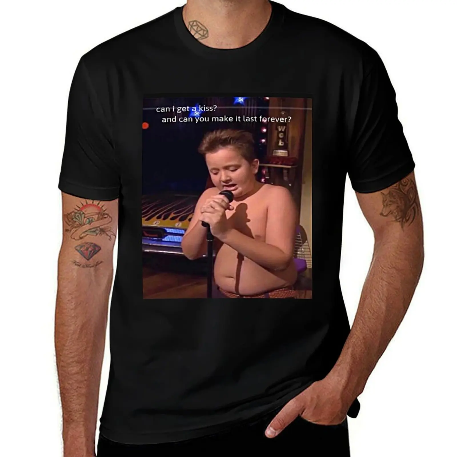 

gibby can i get a kiss Essential T-Shirt oversizeds shirts graphic tee mens graphic t-shirts hip hop