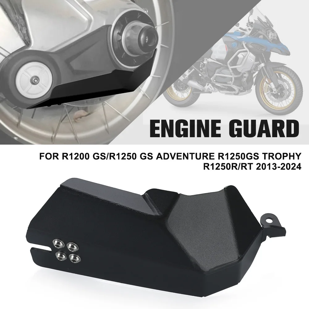 

For BMW R1200 GS/R1250 GS Adventure R1250GS Trophy R1250R/RT 2013-2024 Motorcycle Final Drive Guard Protector Cover Engine Guard