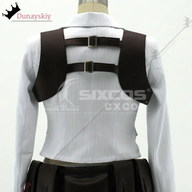 25COSGame DMC 4 سيدة ماري تأثيري ازياء الصيف عادية مثير الخامس الرقبة قميص قطعتين مجموعات الزي سيدة ماري أنيمي شعر مستعار الدعامة سو