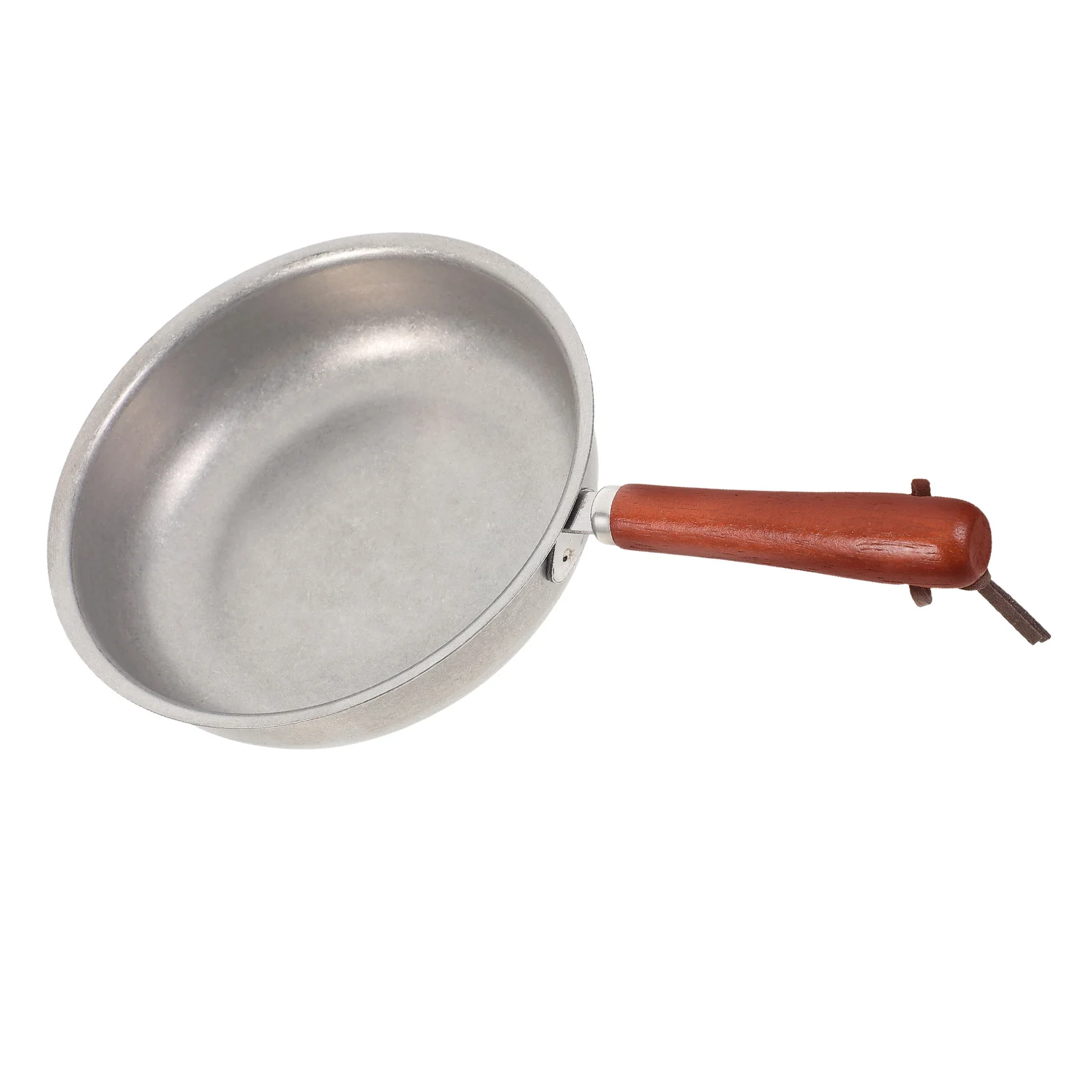

Stainless Steel Small Cooking Butter Melting Pan Oil Heating Saucepan Milk Warmer With Wood Handle For Kitchen Home Bakery Use