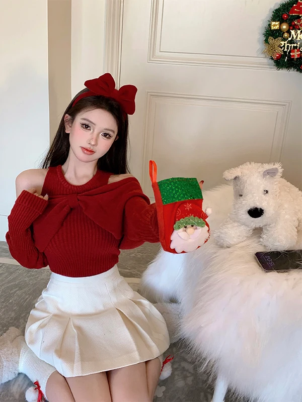 البلوزات البلوفرات النسائية محبوك الحبيب معزول رياضي مضلع الجبل الثلوج منتجع الشتاء الطقس البارد الحراري #6