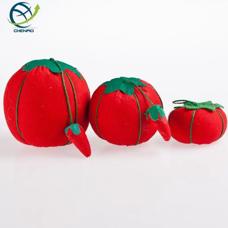 Tomato Pin Cushion with Strawberry Emery, DIY Sewing Accessory