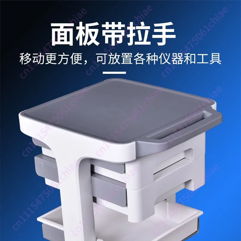 Multifunctional Double Drawer Cart Now Mobile Storage Cart Shelf