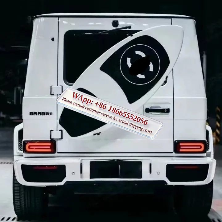 Suitable for For Mer cedes-Be nz large G-class g500g63g350g400g55 modified dry carbon fib er surfboard white surfboard