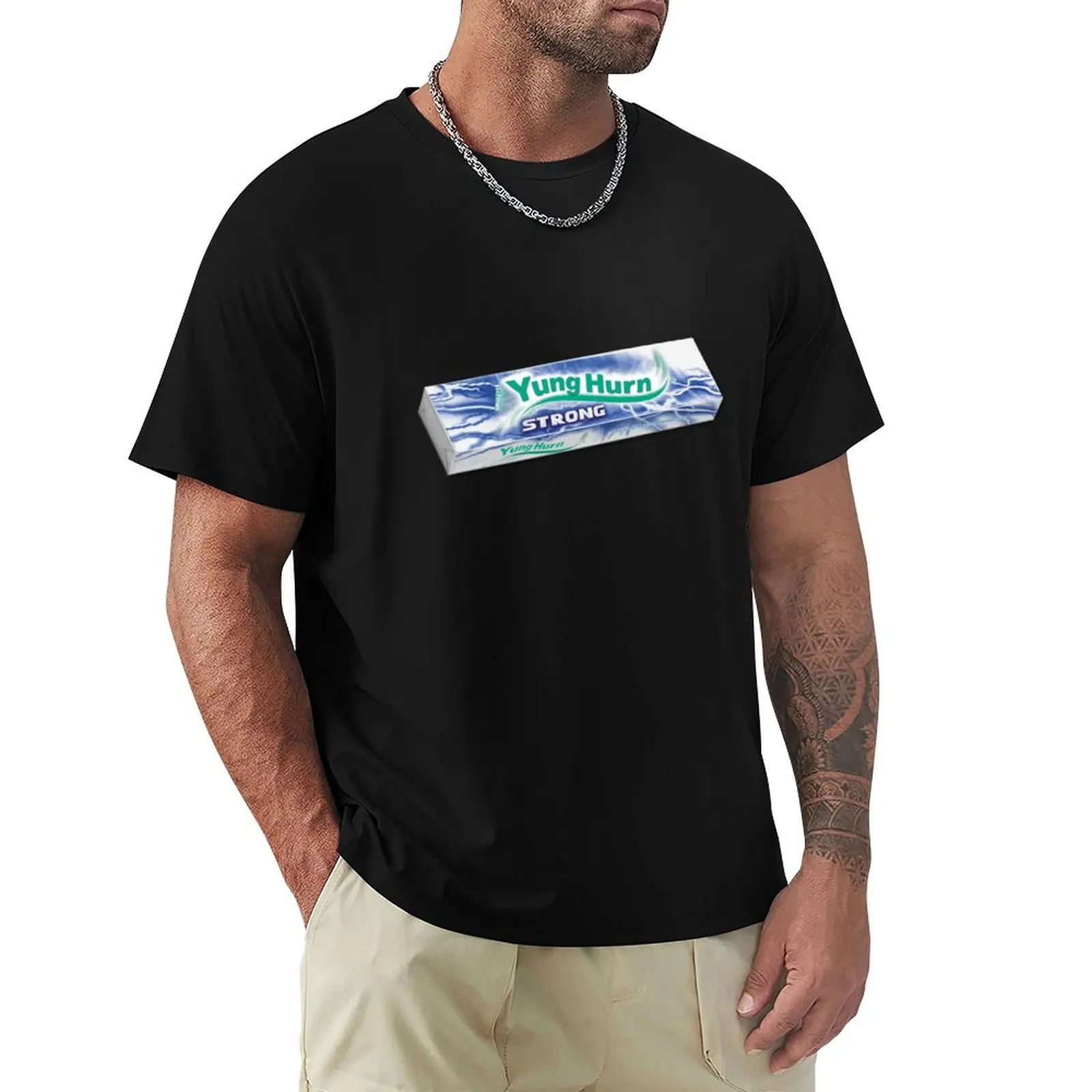 Camiseta Yung Hurn Gum de manga corta para uso diario