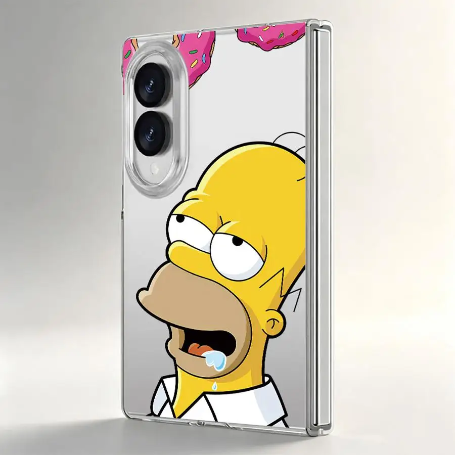 Case for Samsung Galaxy Z Fold 8 Ultra Z Fold 7 6 5 4 3 ZFold5 ZFold4 ZFold3 ZFold6 ZFold7 Transparent Soft Phone Cover Cute The