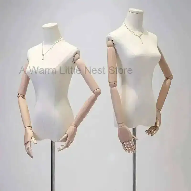 

Манекен для одежды женский, полуторс, утолщенный, для демонстрации свадебных платьев, для магазинов, подставка для манекена А