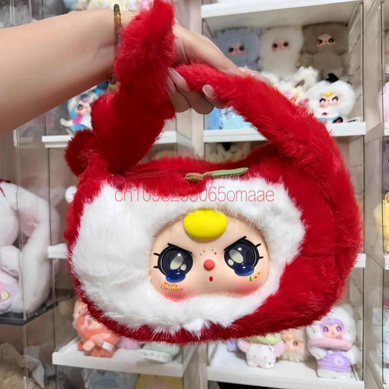 Baby Three Plush Handbag Series Blind Box Kawaii Vinyl Fruit Themed Collectible Decor Storage Bag Gift For Adult Mystery Box
