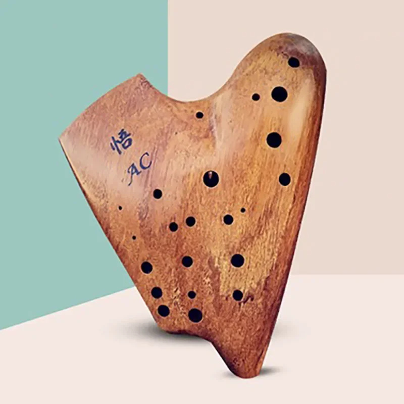 

Solid Wood Ocarina 12 Holes Ocarinas Nordic Instruments Legend Ocarina Flute Professional Musical Instruments Offers Accessories