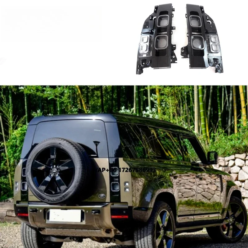 

Hot Sale Defender L663 Led Rear Bumper Tail Light Fit for Defender Exterior BodyKit Rear Lamp Defender L663