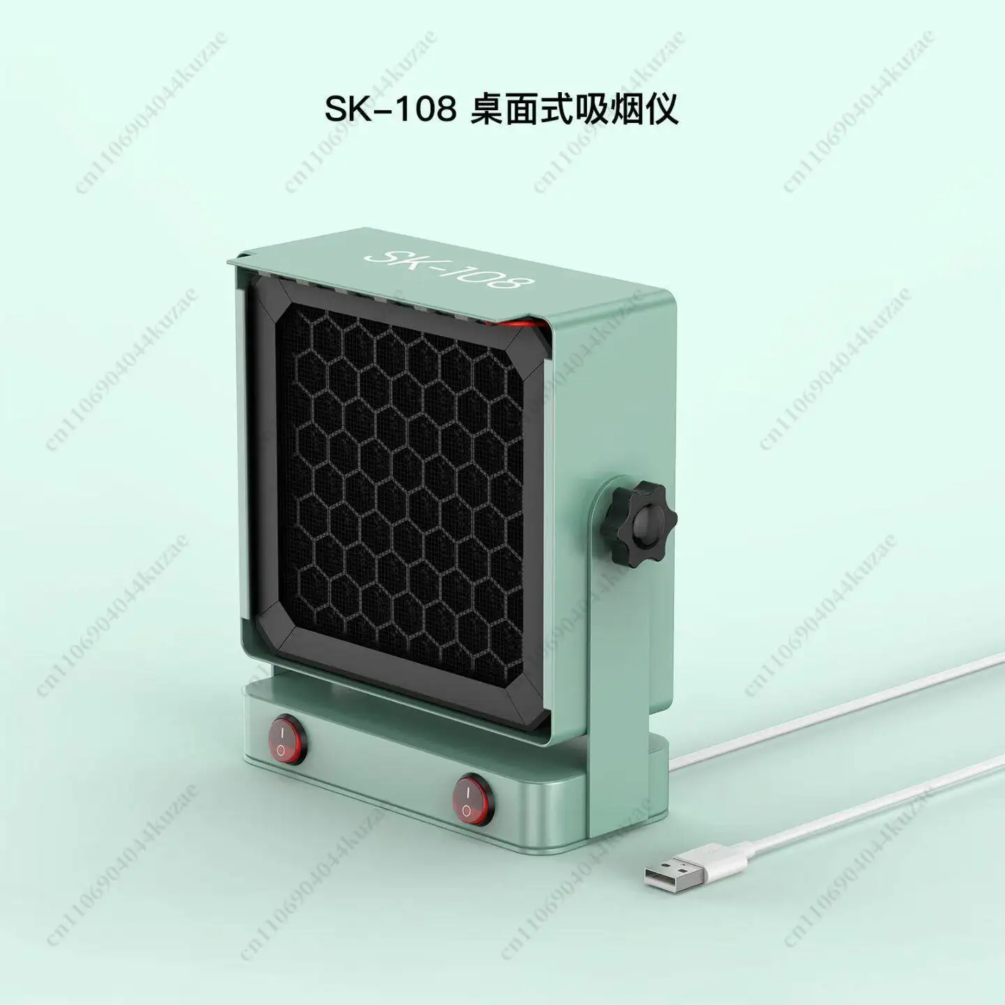 SK-108 Ultra Quiet Desktop Fume Absorber Soldering Smoke Exhaust Device for Electric Soldering Iron Repair Work