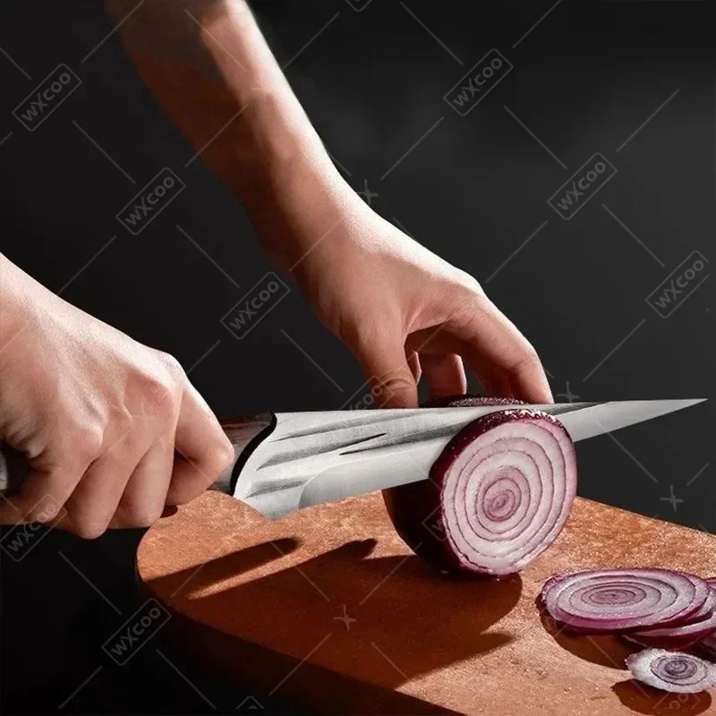 WXCOO Professional Chef Knife Sharp Multifunctional Kitchen Knives Stainless Steel Meat Slicer Fruit Peeler Kitchen Acceesories