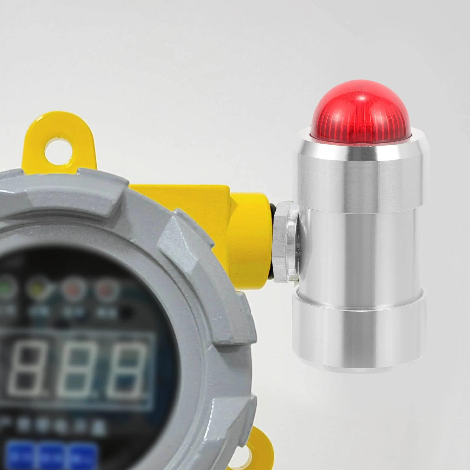 Round Warning Lamp Cover Sturdy Casing Lightweight Design Long Lasting Shell for Various Situations Signal Warning Shell