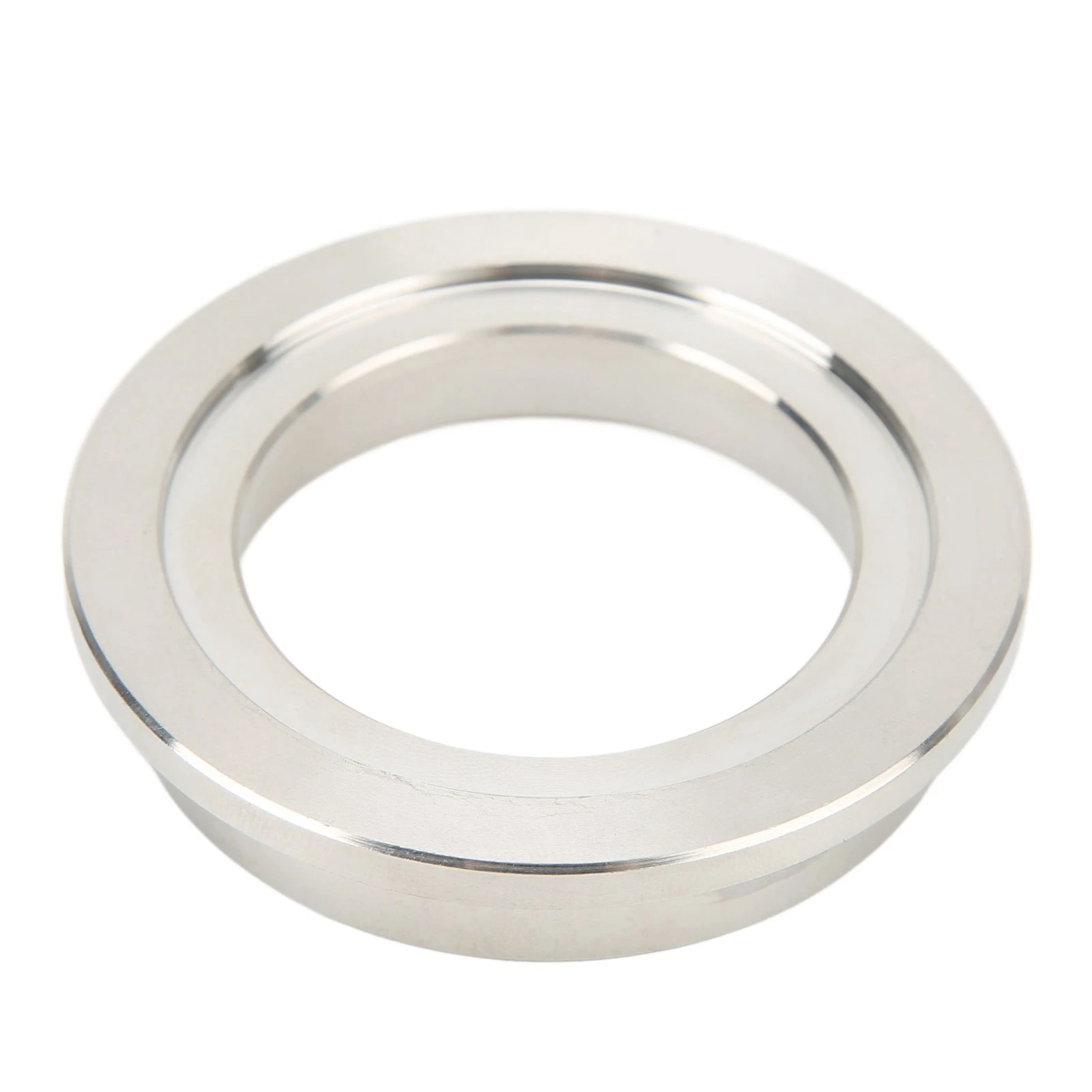 44mm Wastegate Inlet Flange 304 Stainless Steel Weld V Band Flange Replacement for Tial MV‑R Inlet Side 44mm Weld Inlet Flange