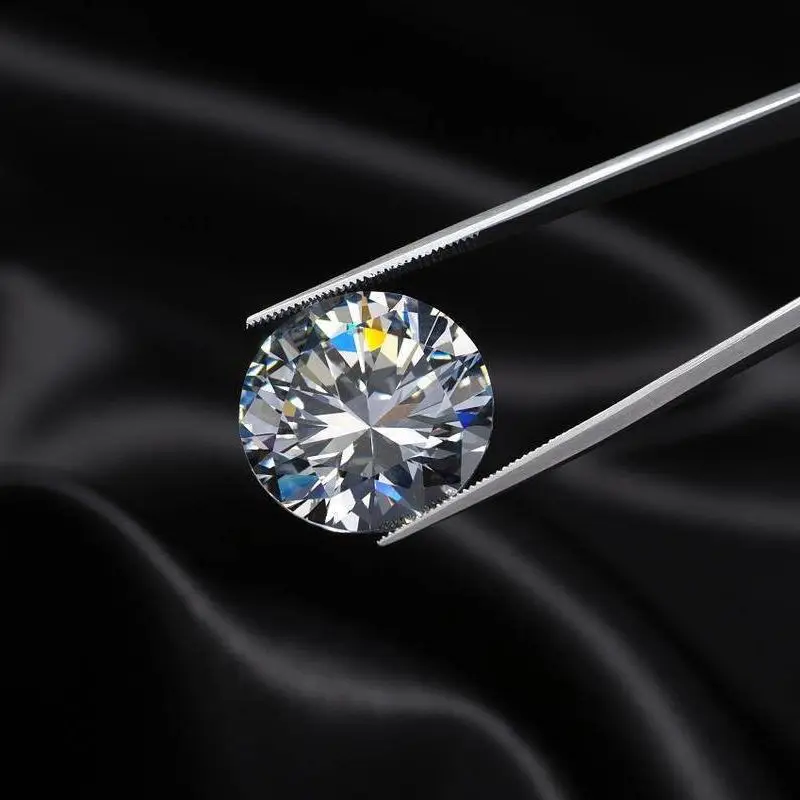 패스 다이아몬드 테스터 펜 GRA 100% 실제 Moissanite 인증 실험실 성장 보석에 대한 느슨한 보석 Moissanite 돌