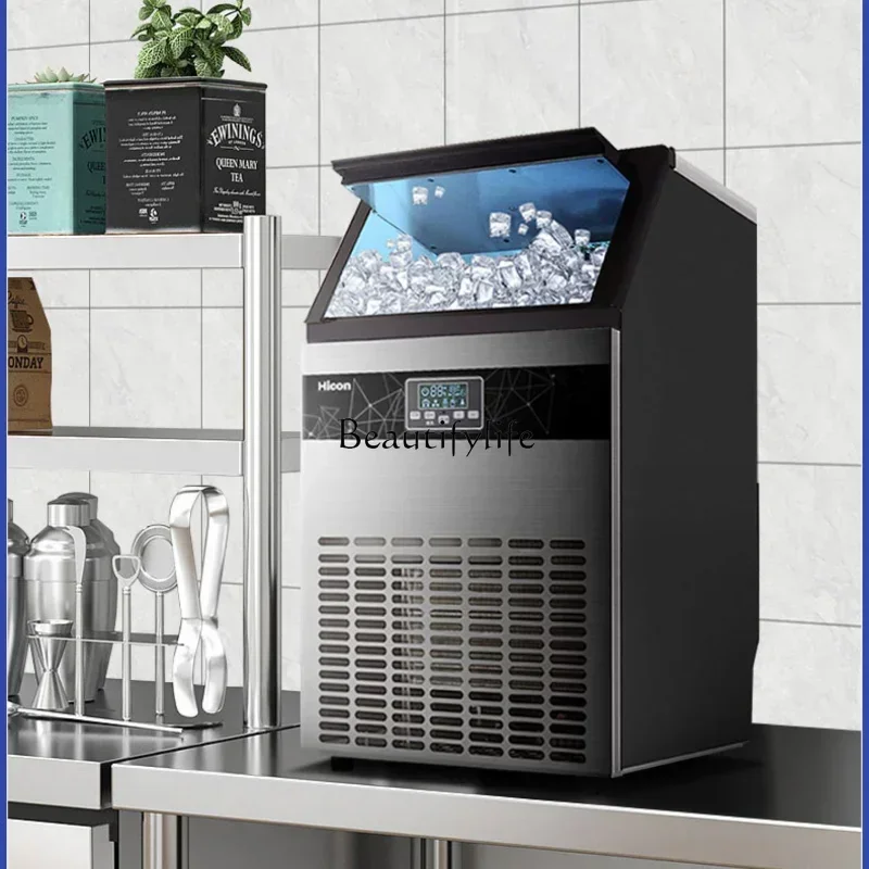 FGIce Maker Commercial Milk Tea Shop Large 70/100/300kg Automatic Square Ice Maker