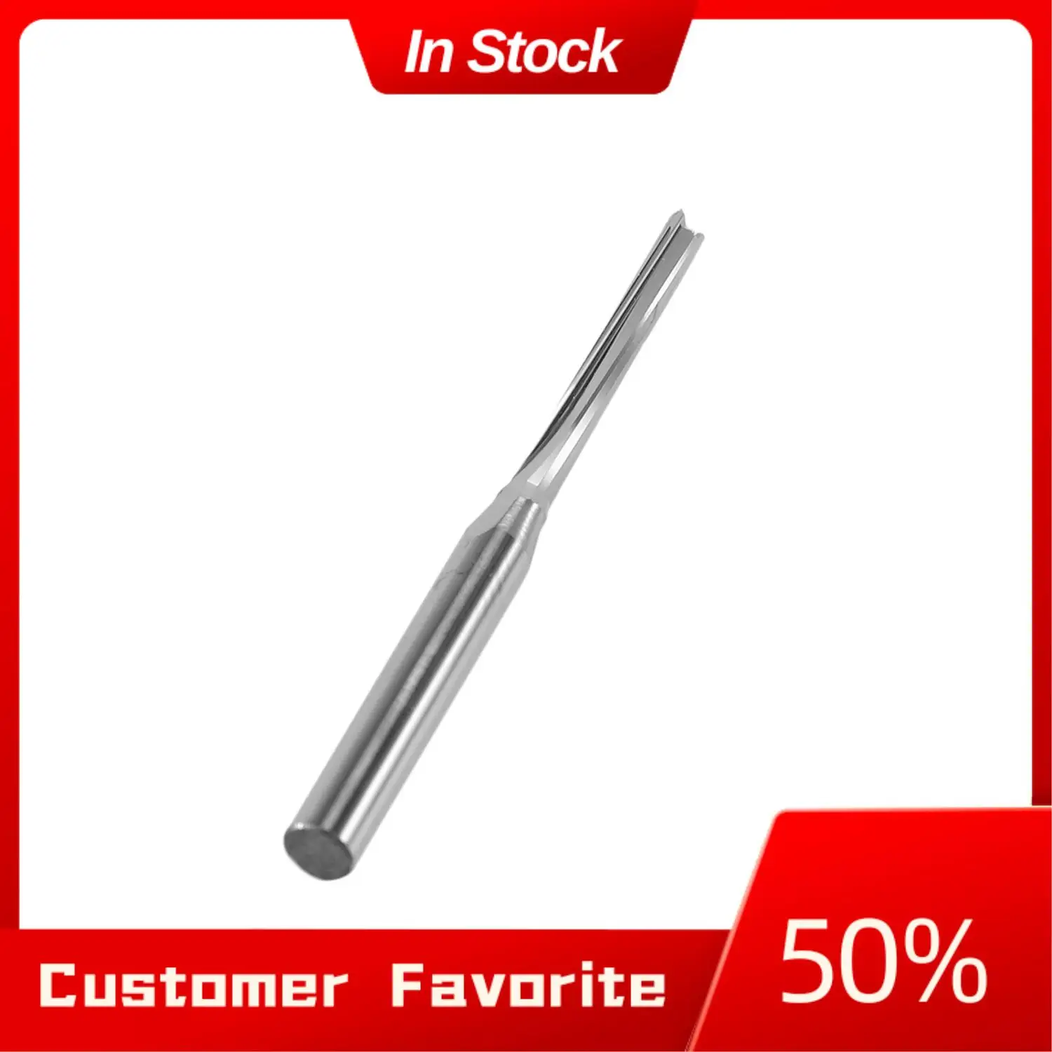

AT03 Top 10 Pcs Two Flutes Straight End Mills Straight Slot Bit &10Pcs 3.175 Shank Blue Coated Straight End Mill 2 Flute