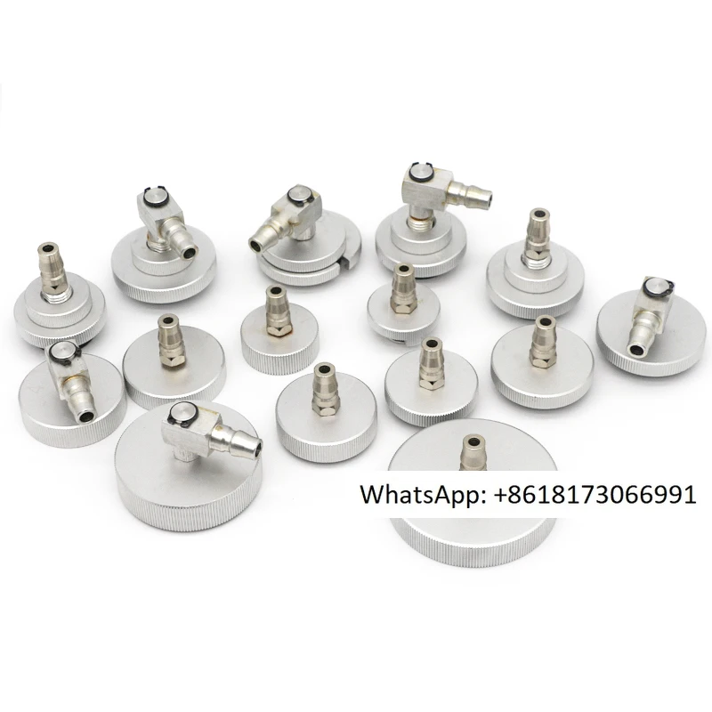 

Automotive brake fluid exchange adapter 15PCS aluminum alloy intelligent brake fluid changer connector brake fluid adapter