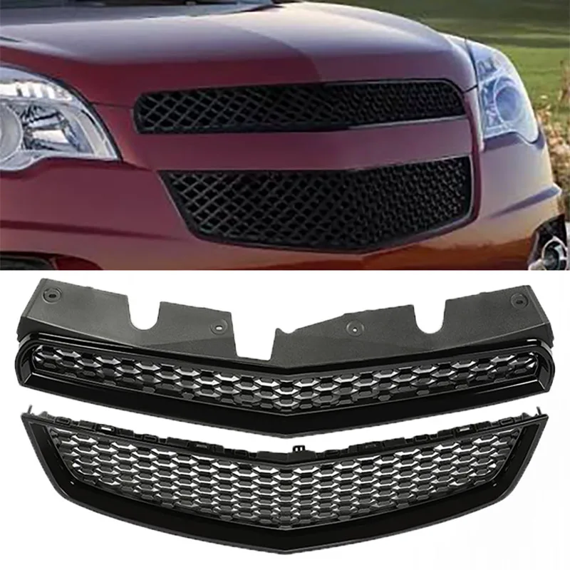 for-chevrolet-equinox-2010-2015-front-upper-lower-grille-kit-all-black-radiator-grill-oe-25798744-25798747