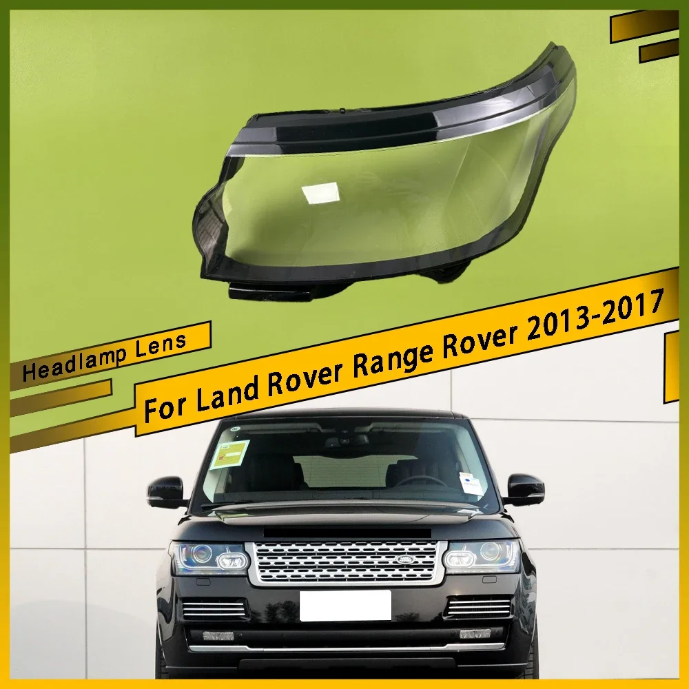 

Auto Light Caps Car Headlight Cover Lampshade Lamp Case Glass Lens Shell For Land Rover Range Rover 2013 2014 2015 2016 2017