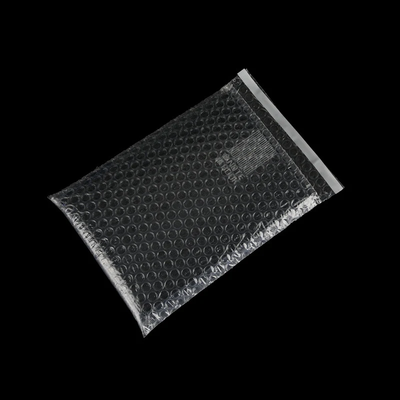 100pcs Self-sealing Plastic Shockproof Bag Clear Bubble Foam Packing Bags Double Film Cushioning Bag Envelope Packing