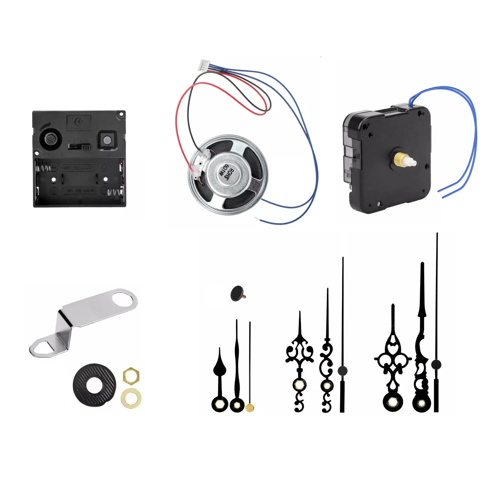 DIY Pendulum Clock Movement Mechanism Kits Replace Music Box Wall Clock Replacement Parts DIY Clock Repair Kit