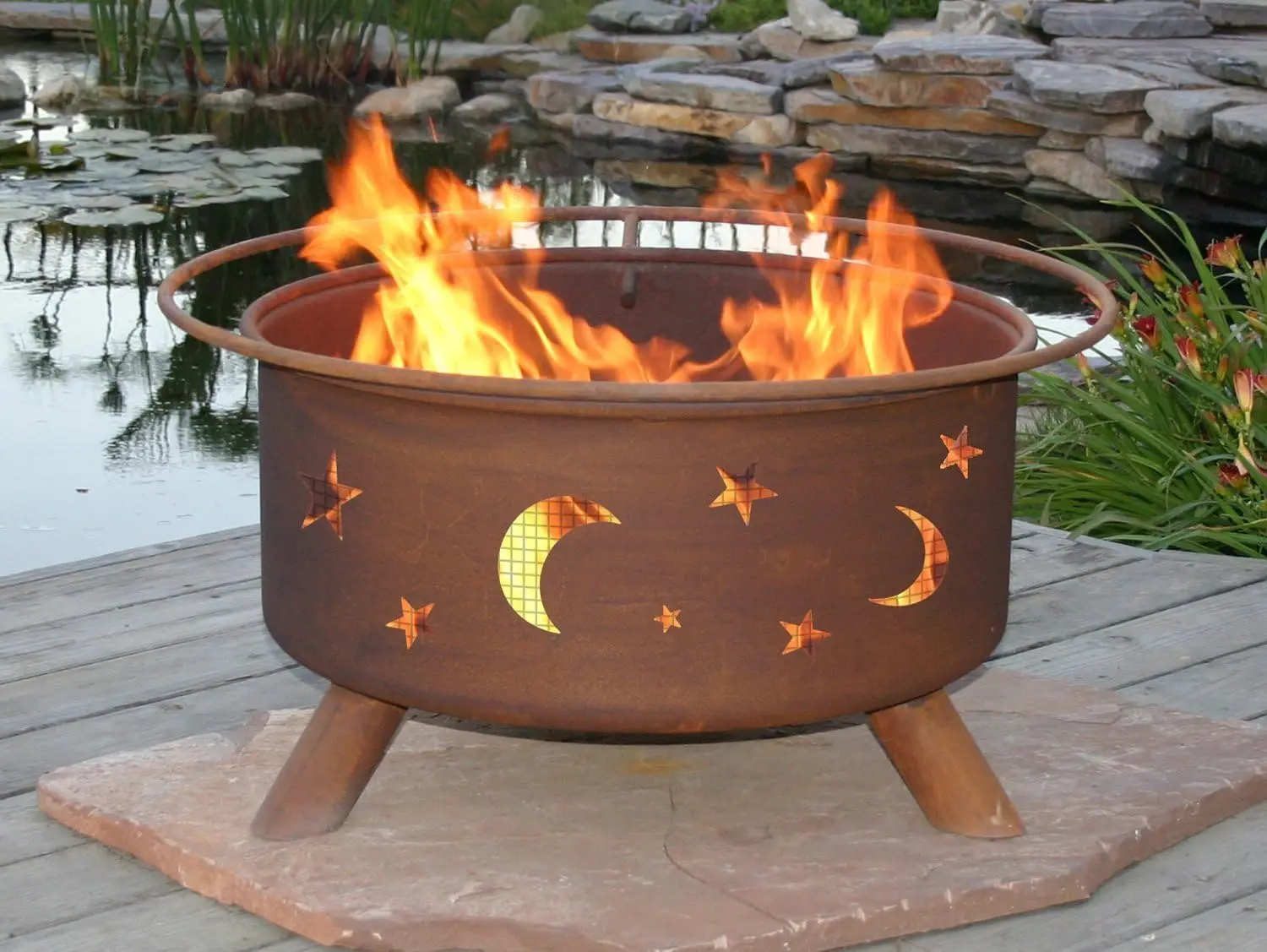 Products F100, 30 Inch Evening Sky Fire Pit F100