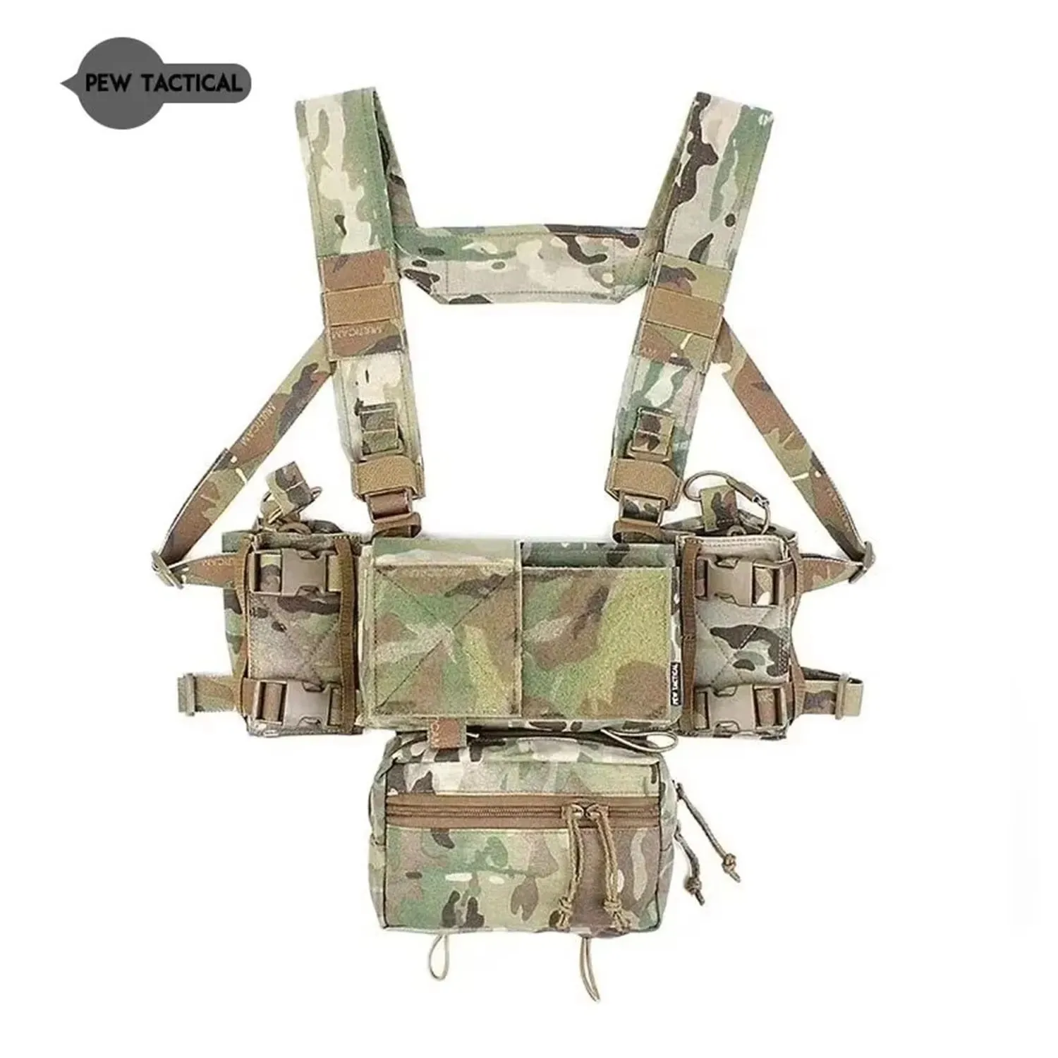 Pew MK4 arnés táctico 500D mate para airsoft de caza - imagen 5