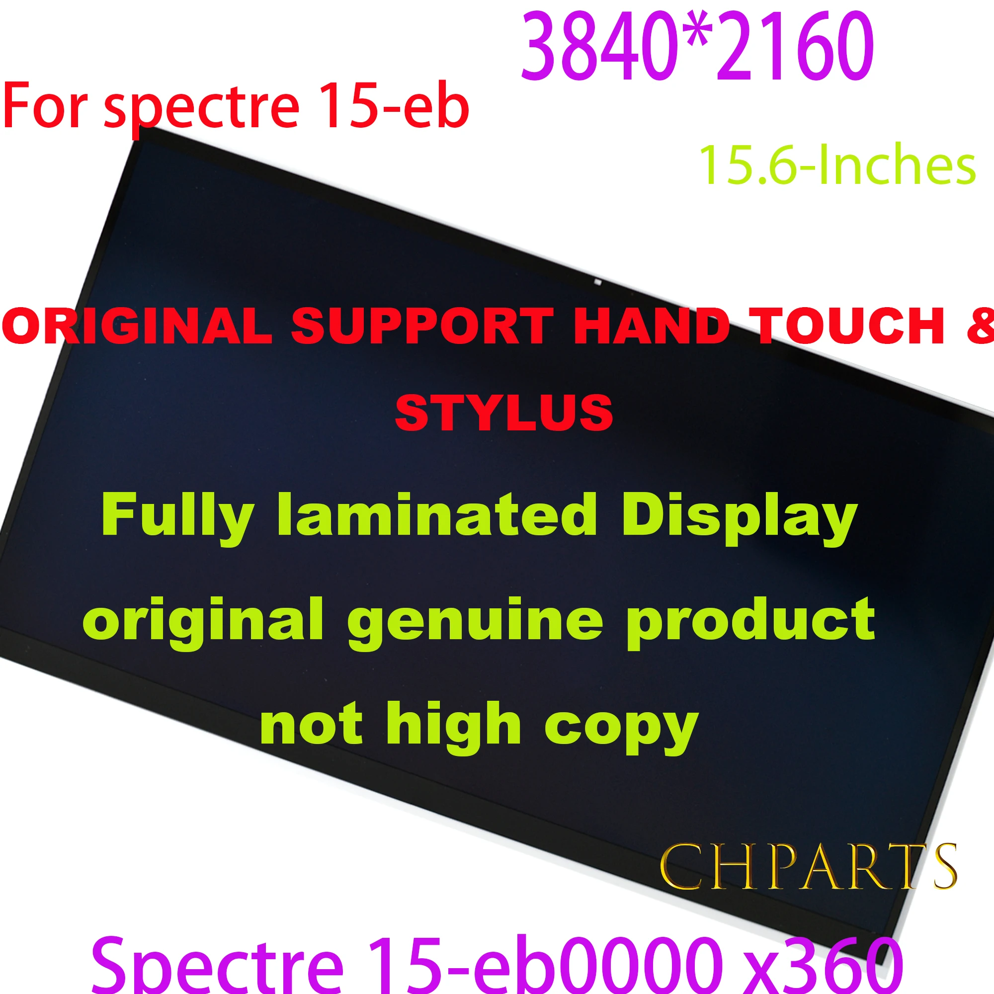 Imagem -03 - Lcd Touch Screen Montagem Completa 156 Polegadas hp Spectre X360 15-ea 15t-eb100 L97635001 L97639-001 Montagem Completa