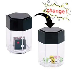 Explode Explosion Dice Easy Magic Tricks for Kids Magic Show Prop Tools Novelty Funny Toy Close-up Performance Joke Prank Toy