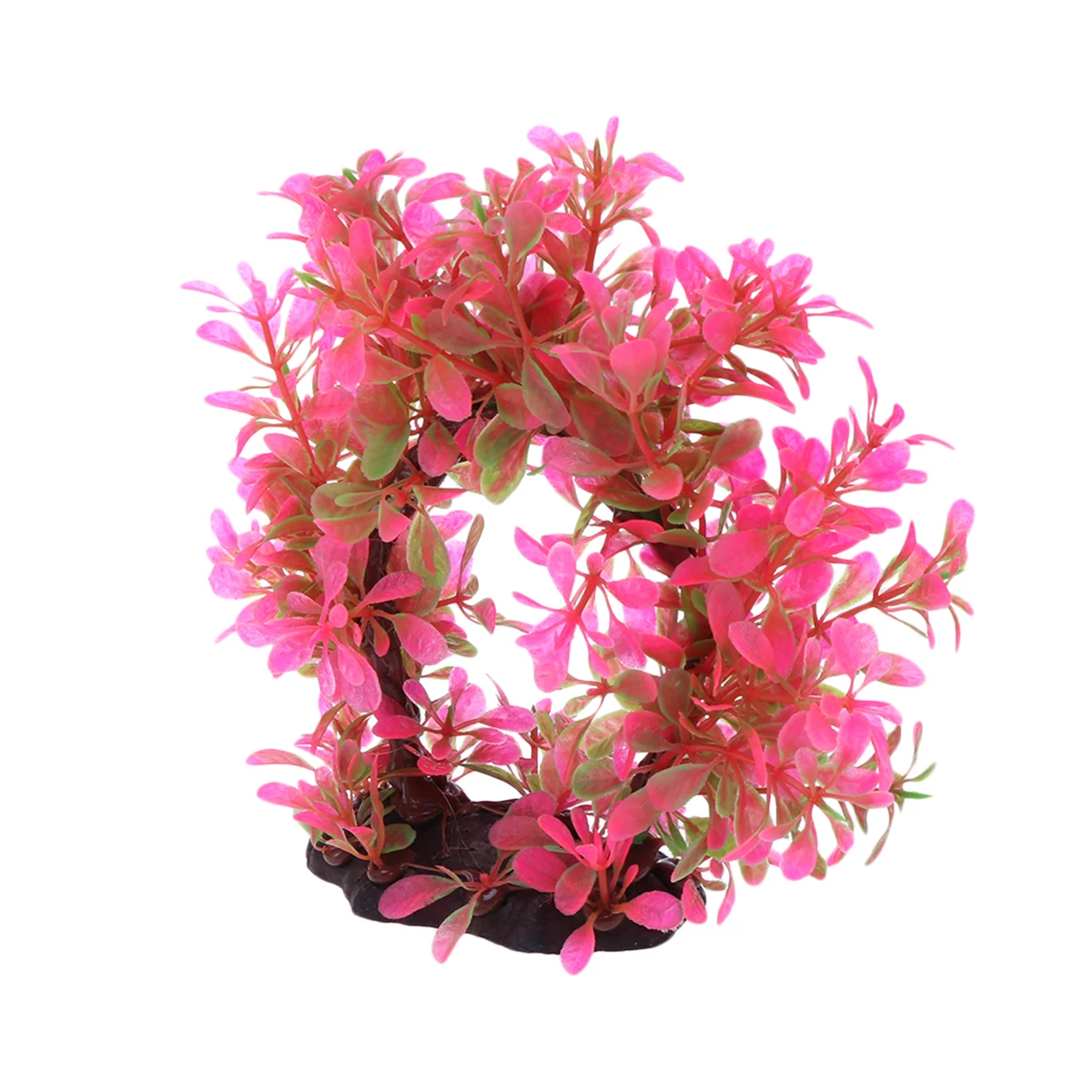 

Pink Artificial Water Plants Fish Tank Decorations Air Aquarium Accessories for