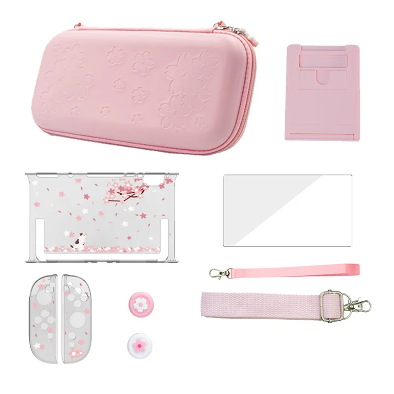 

Storage Bag Drop-Proof Waterproof Girly Heart Bursting For Switch NS2 Accessorieabgi