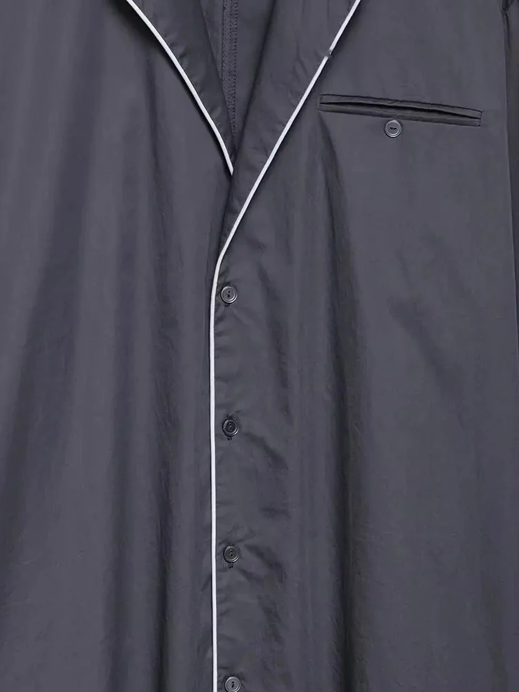 여성 여름 데님 투피스 세트 시크한 O넥 민소매 싱글 버튼 탑 베스트+미드웨이스트 포켓 솔리드 와이드 팬츠