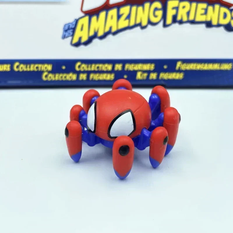 Superheld Adventures Spider-Man Spidey Man und seine magischen Freunde Q-Version Actionfigur zum Sammeln, Modell, Spielzeug, Geschenk
