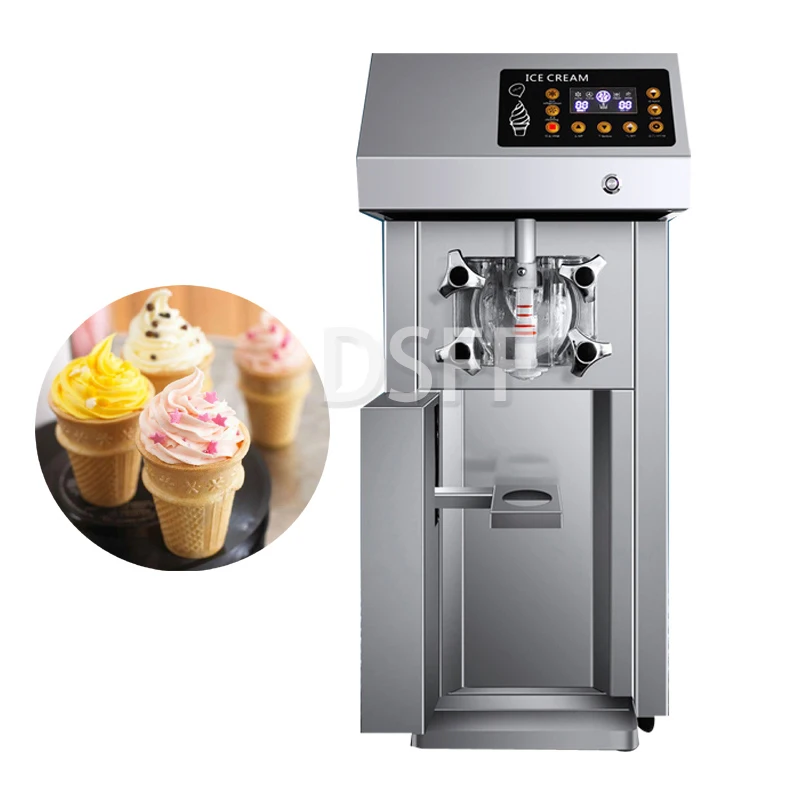 High Expansion Rate And Large Output Ice Cream Machine, Continuous Self-Service Automatic Frozen Yogurt Machine