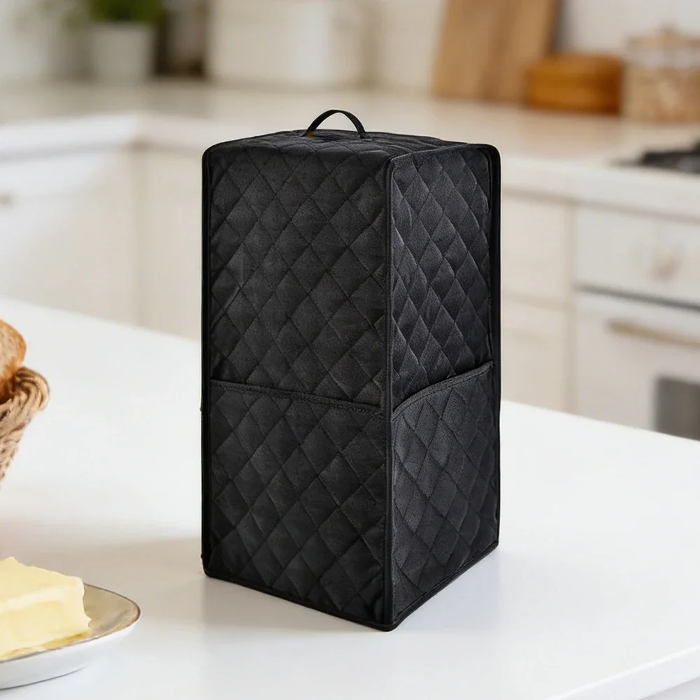 Waterproof Dust Cover Blender Cover Waterproof Nylon Construction Integrated Storage Pockets Waterproof Blender Cover