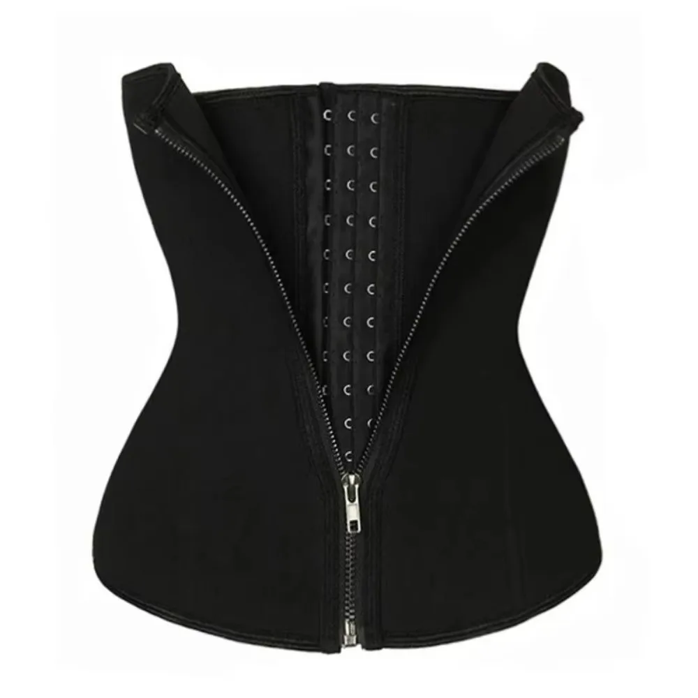New Black Waist Slimming Belt Sheath Shapewear Compression Girdle Waist Trainer Corset Belly Postpartum Belt Body Shaper Women