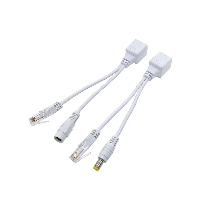 

POE Cable Passive Power Over Ethernet Adapter Cable POE Splitter RJ45 Injector Power Supply Module 12v For IP Camea
