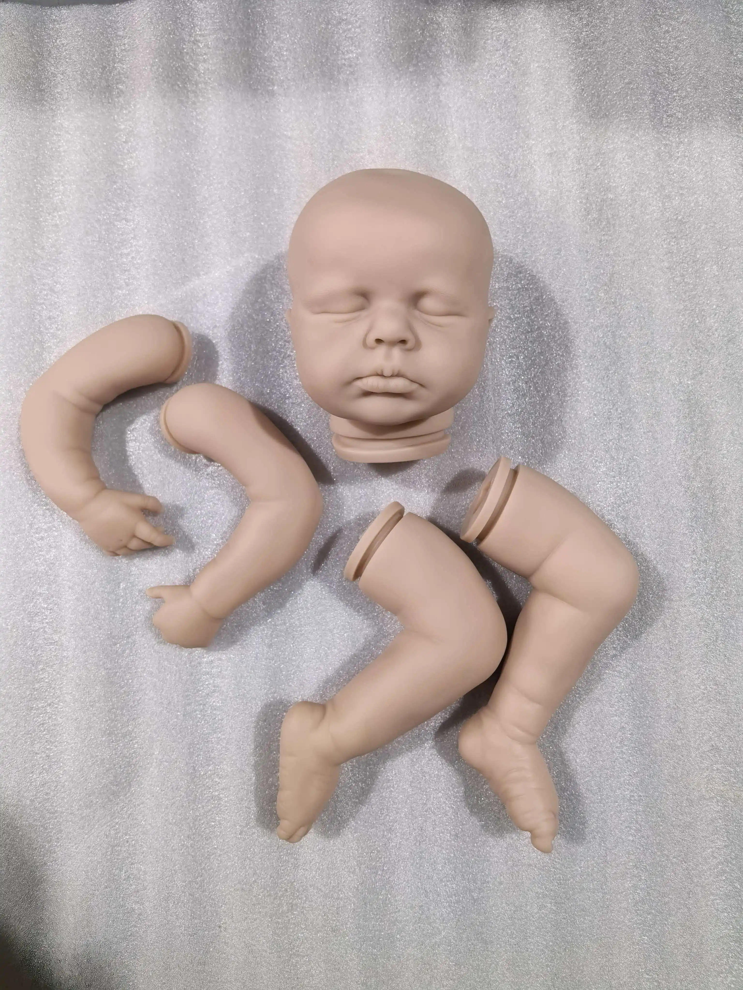 NPK Kit de muñeca Reborn de 20 pulgadas Loulou Edición limitada likfelike kit de color libre de tacto suave