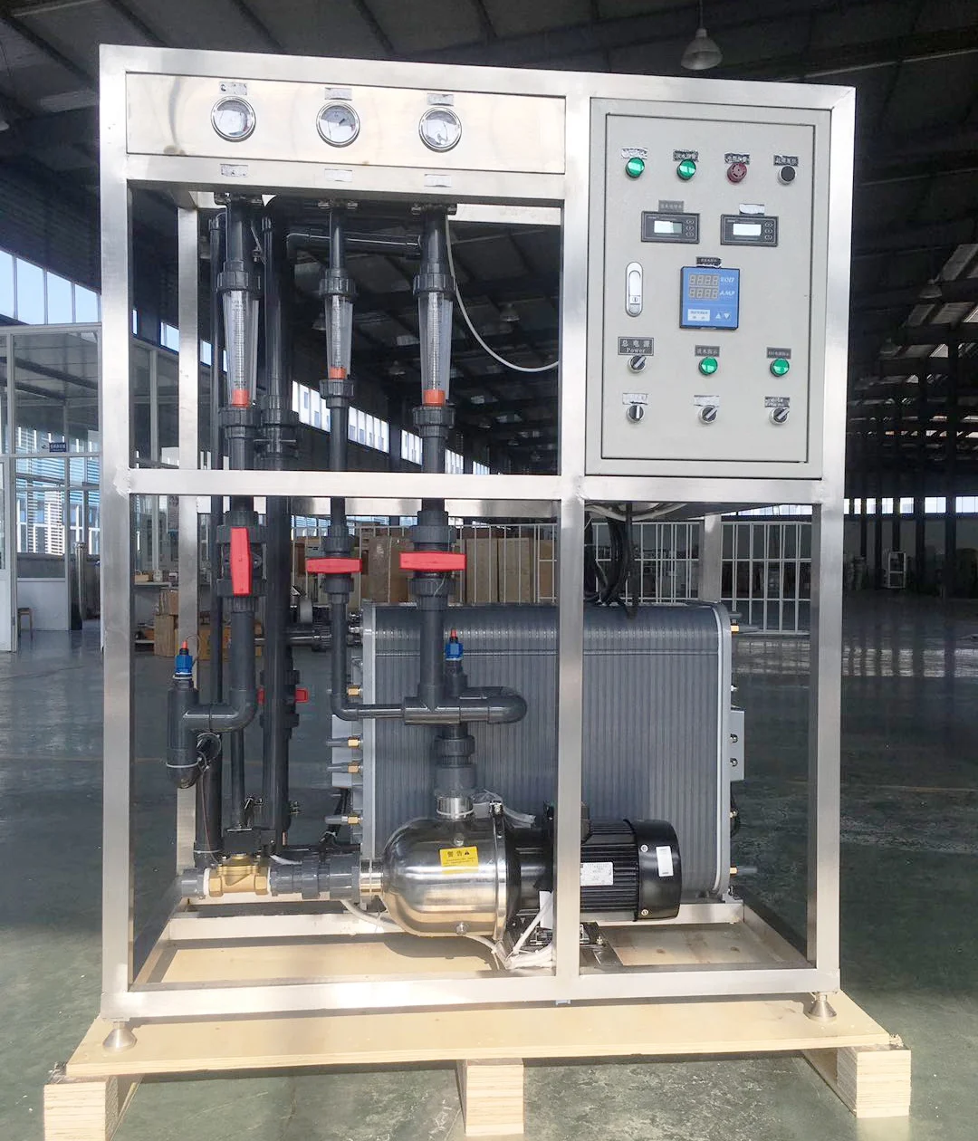 Electrodeionization module deionized water machine for ultra pure water/EDI system machine