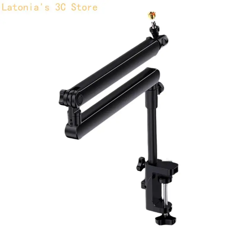 Functional Metal Mic Boom Arm Stand Holder With Hide Cable Routing Systems X3UB
