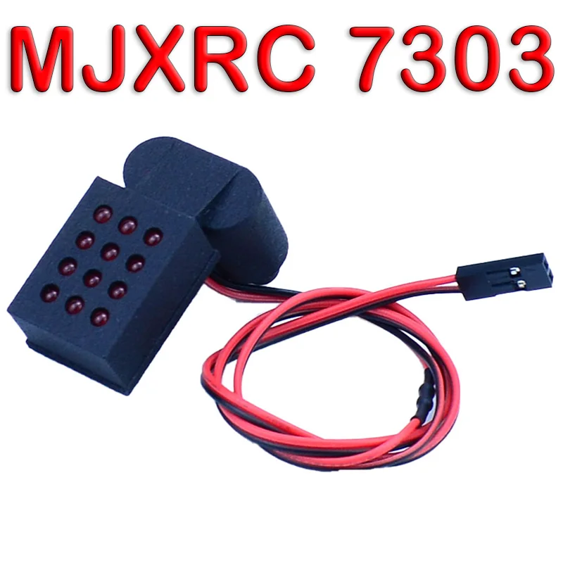 

Задний фонарь MJX 7303, контрольный фонарь для 1/7 Hyper Go MJXRC 7303 C3, радиоуправляемые автомобили, грузовик