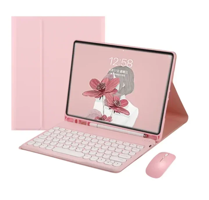 

Wireless Magic Bluetooth Keyboard for IPad Air 6th Case 11 2024 Russian Korean Hebrew Arabic Spanish Keyboard Tablet Cover Funda