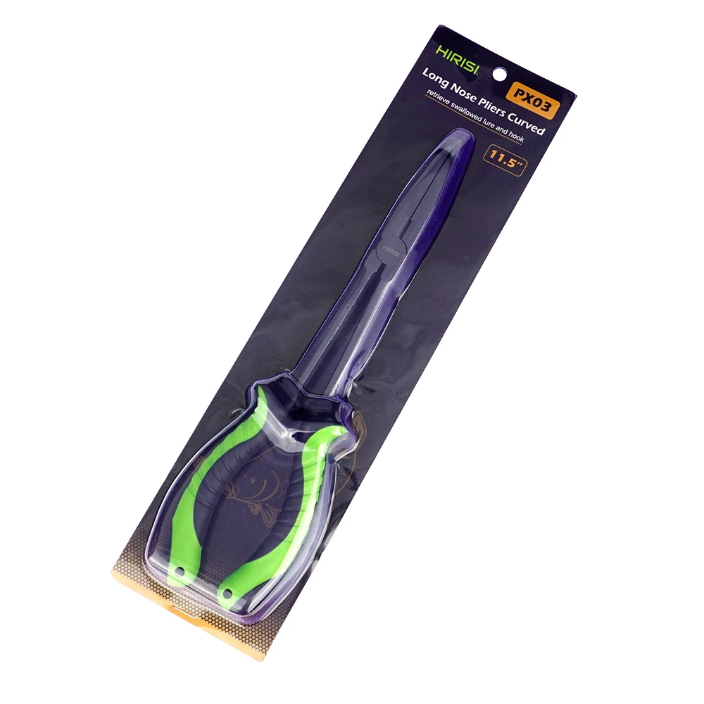 Hirisi عازمة الأنف كماشة الصيد المياه المالحة Multitool تفلون المغلفة عالية الكربون الصلب الصيد اكسسوارات PX03