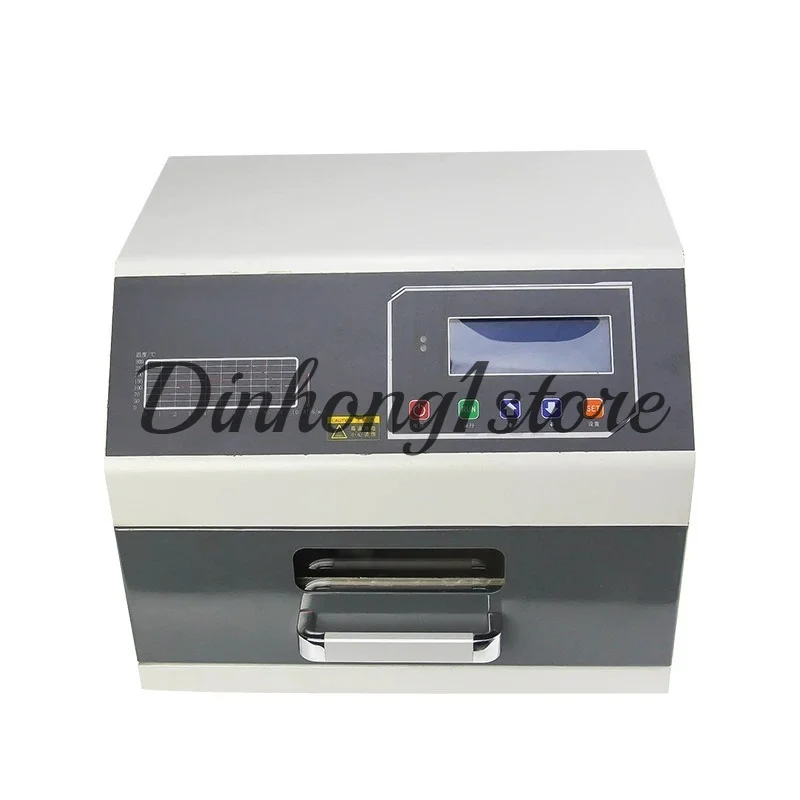 ZB2520HL 1600W Desktop Smd Reflow Oven Industrial Lead Free Hot Air Cycle Infrared Heating Solder Oven Pcb Reflow Oven Soldering