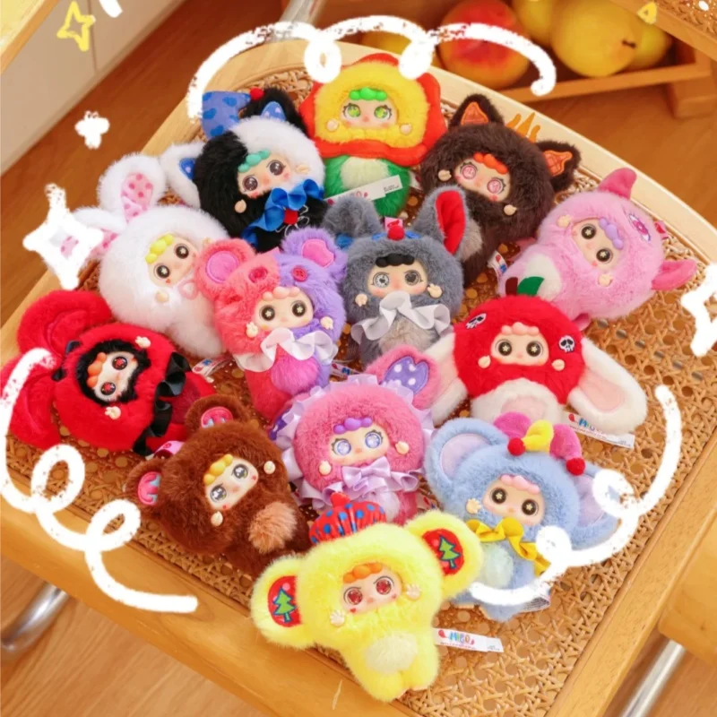 [التأكيد] حقيقي بقعة Migo Little Troublemaker سلسلة أفخم صندوق أعمى المد اللعب لطيف دمية حقيبة يد قلادة هدية للأصدقاء